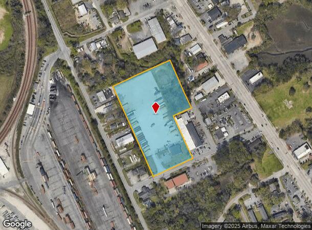 2152 Melbourne St, North Charleston, SC Parcel Map