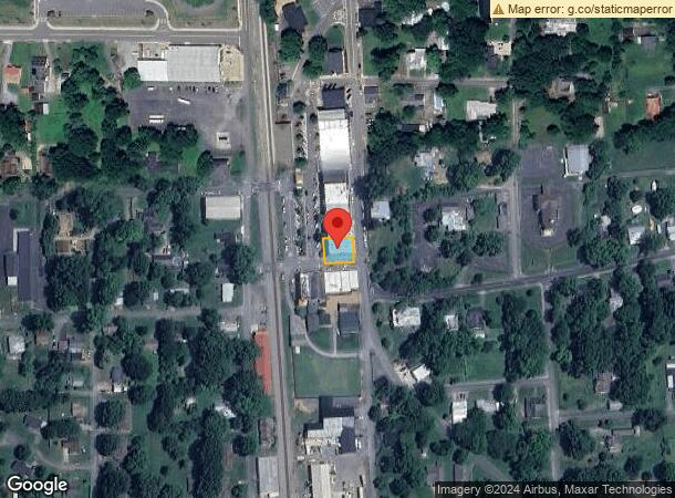  124 Public Sq, Adairsville, GA Parcel Map