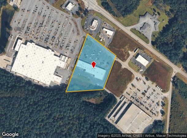 133 Walmart Dr, Hartwell, GA Parcel Map