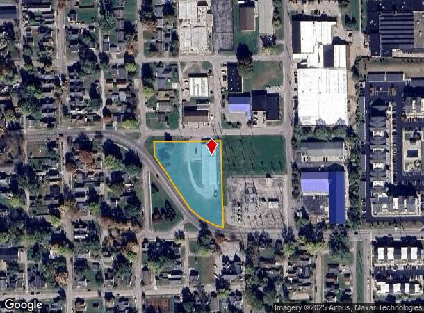 1225 11Th St, Columbus, IN Parcel Map
