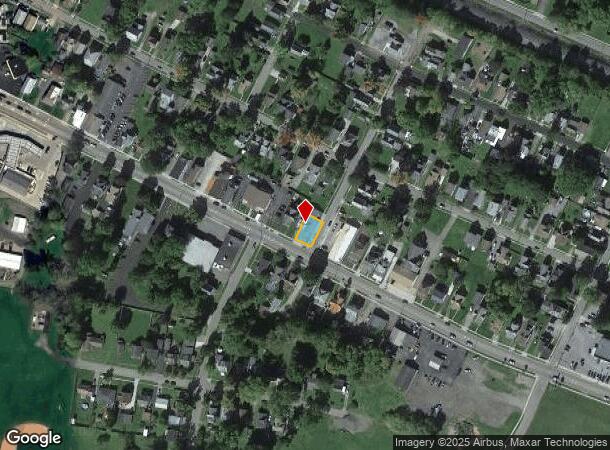  683 E State St, Olean, NY Parcel Map