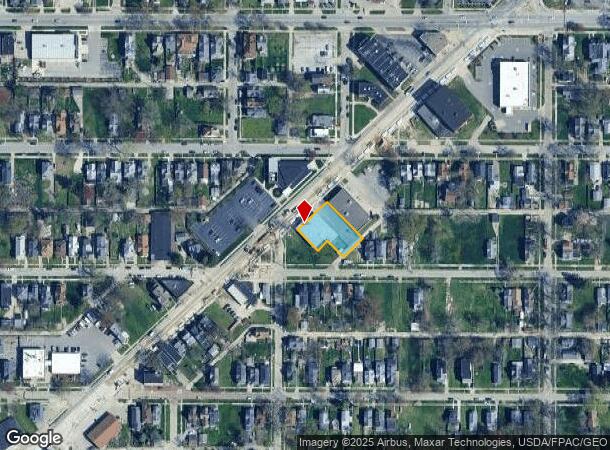 1723 Broadway St, Toledo, OH Parcel Map