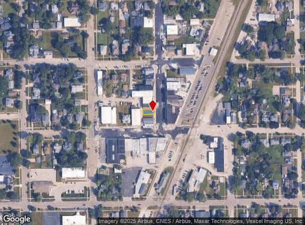  106 N Second St, Peotone, IL Parcel Map