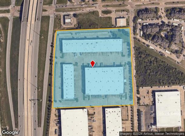  2720 Park South Vw, Houston, TX Parcel Map