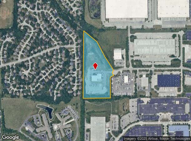  17449 W 116Th St, Lenexa, KS Parcel Map