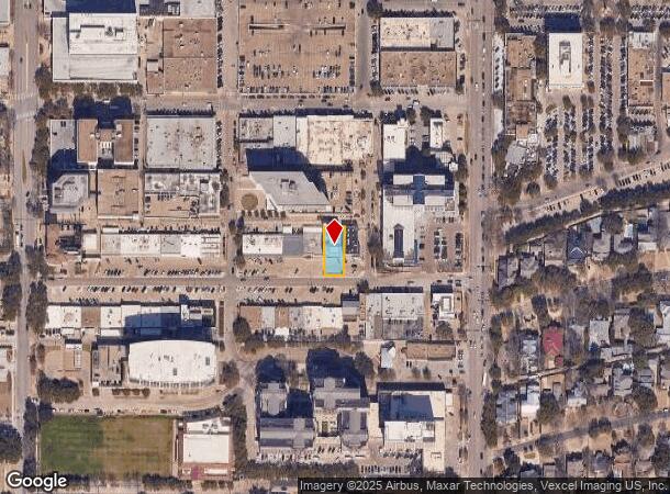 6141 Sherry Ln, Dallas, TX Parcel Map