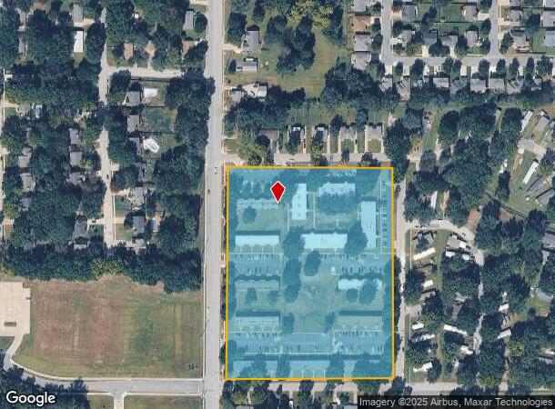  925 Brookside St, Leavenworth, KS Parcel Map