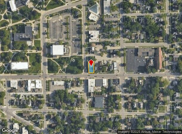 516 W Cross St, Ypsilanti, MI Parcel Map