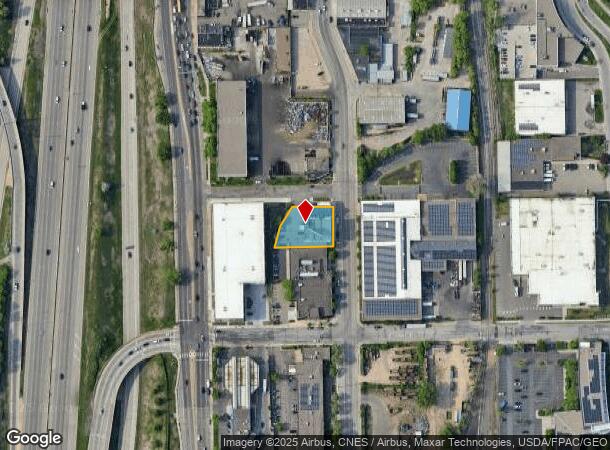 1729 N 2Nd St, Minneapolis, MN Parcel Map