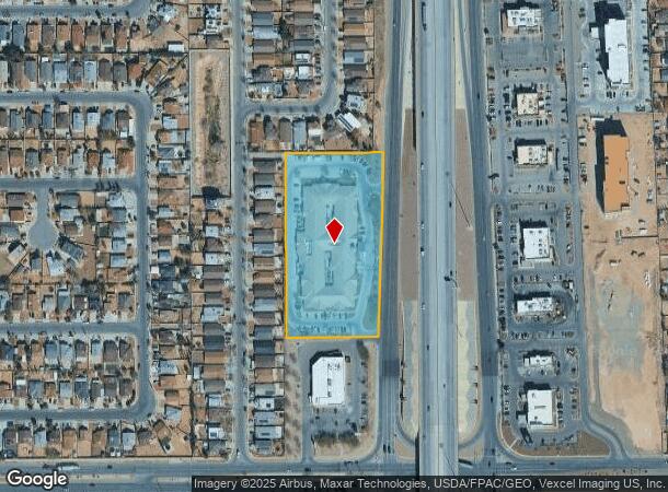 3421 Joe Battle Blvd, El Paso, TX Parcel Map
