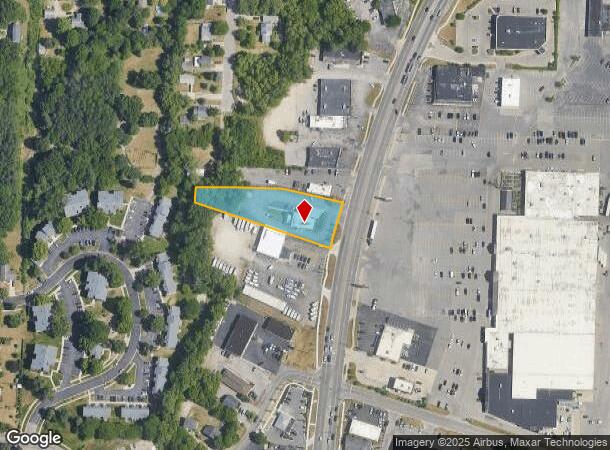 3463 Plainfield Ave Ne, Grand Rapids, MI Parcel Map