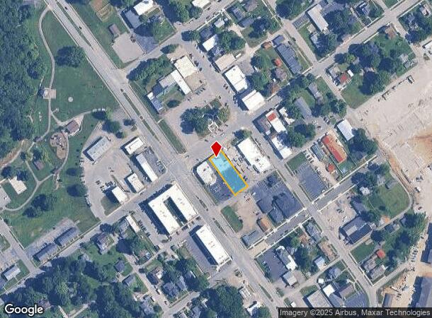  850 Main St, Charlestown, IN Parcel Map
