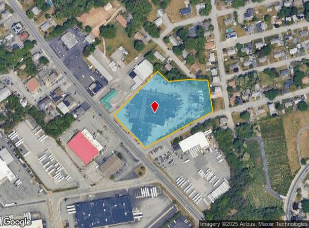  840 Cumberland Hill Rd, Woonsocket, RI Parcel Map