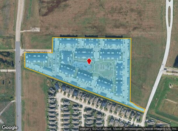  7100 Uvalde Rd, Houston, TX Parcel Map