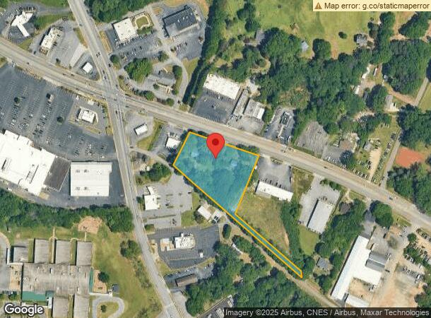  1917 Cedar Lane Rd, Greenville, SC Parcel Map