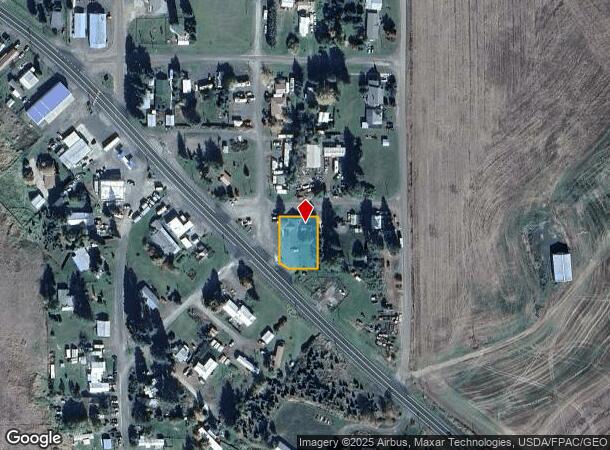 402 2Nd St, Tensed, ID Parcel Map