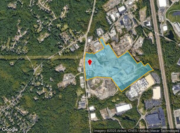  1157 Turnpike St, Stoughton, MA Parcel Map