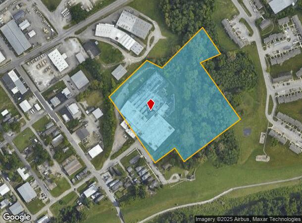  1815 Troy St, New Albany, IN Parcel Map