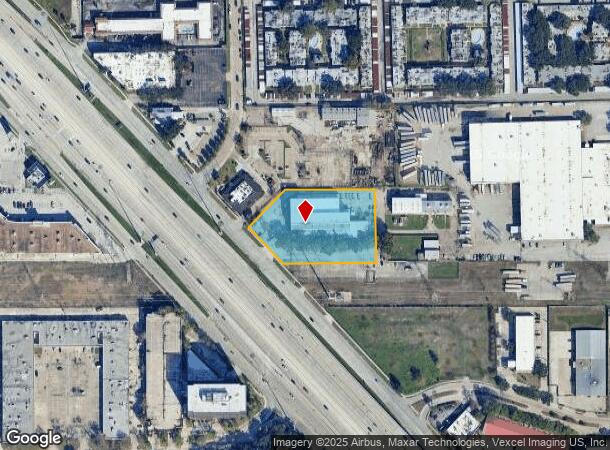 10810 Northwest Fwy, Houston, TX Parcel Map