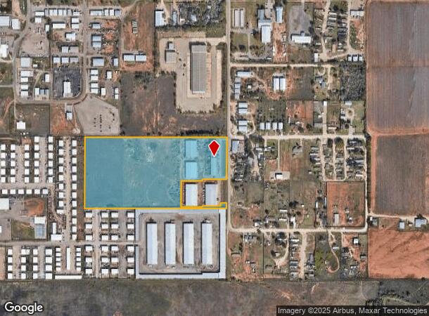 8602 Ash Ave, Lubbock, TX Parcel Map