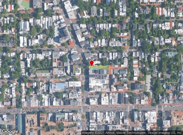  1251 Wisconsin Ave Nw, Washington, DC Parcel Map