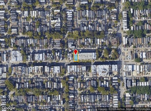 2048 W Belmont Ave, Chicago, IL Parcel Map