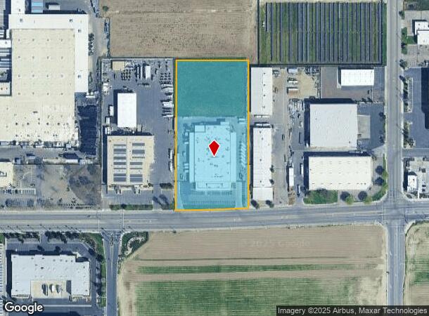 1260 E North Ave, Fresno, CA Parcel Map