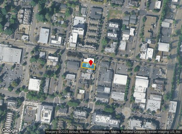 480 2Nd St, Lake Oswego, OR Parcel Map