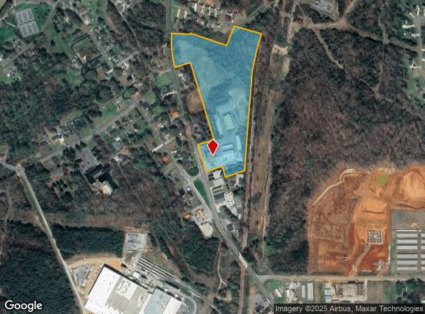 814 S Main St, Mocksville, NC Parcel Map