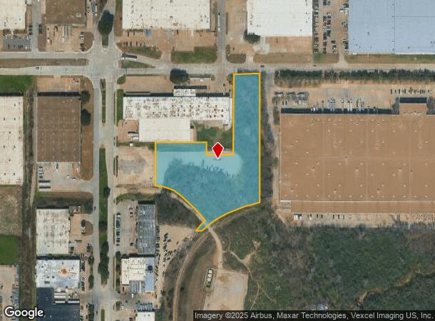 3700 E Ave E, Arlington, TX Parcel Map