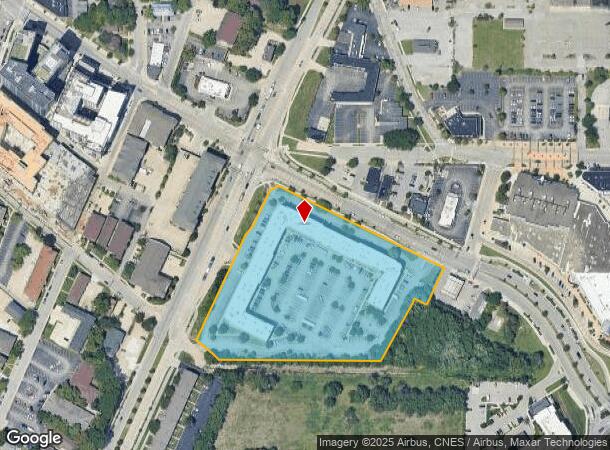  211 E State St, West Lafayette, IN Parcel Map