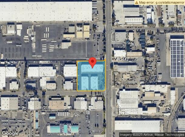  1007 W Situs Na Ave, Orange, CA Parcel Map