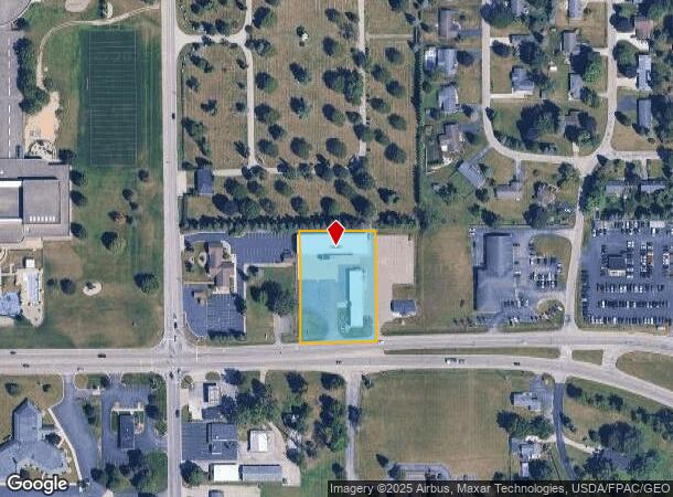 1750 W Maumee St, Adrian, MI Parcel Map