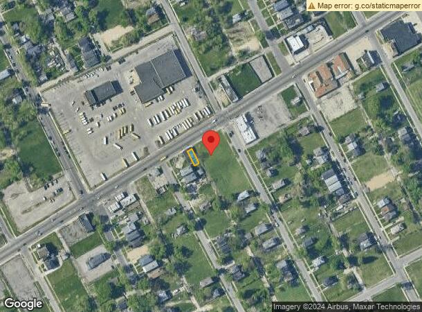  10220 Mack Ave, Detroit, MI Parcel Map