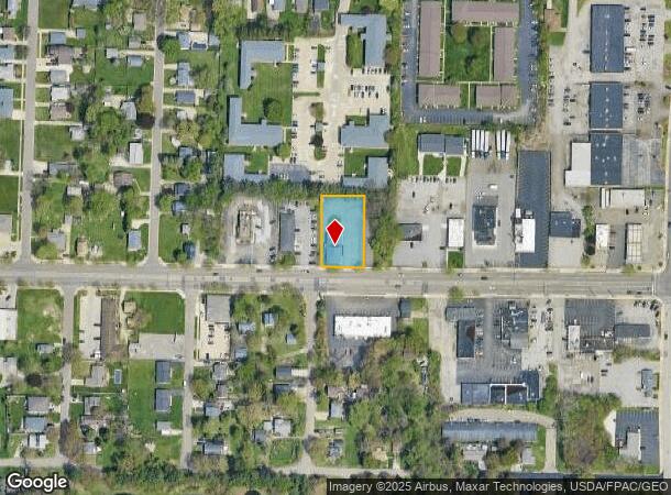  1245 E Tallmadge Ave, Akron, OH Parcel Map