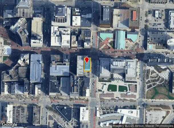 155 E Market St, Indianapolis, IN Parcel Map