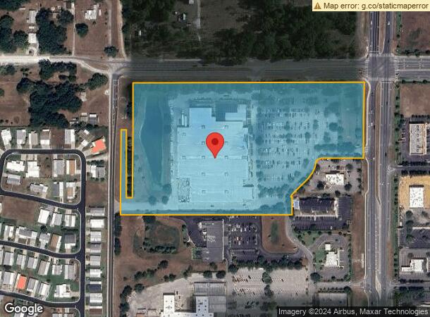  7921 Gall Blvd, Zephyrhills, FL Parcel Map