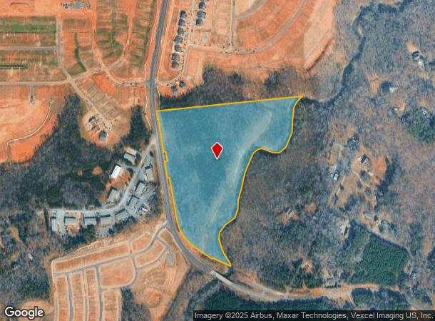 Harrisburg Rd, Fort Mill, SC Parcel Map