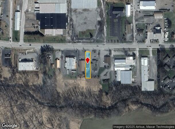  8639 Main St, Honeoye, NY Parcel Map