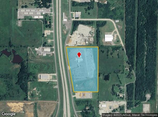  540 N 43Rd St E, Muskogee, OK Parcel Map