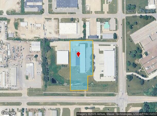 2205 E Lincoln Way, Ames, IA Parcel Map