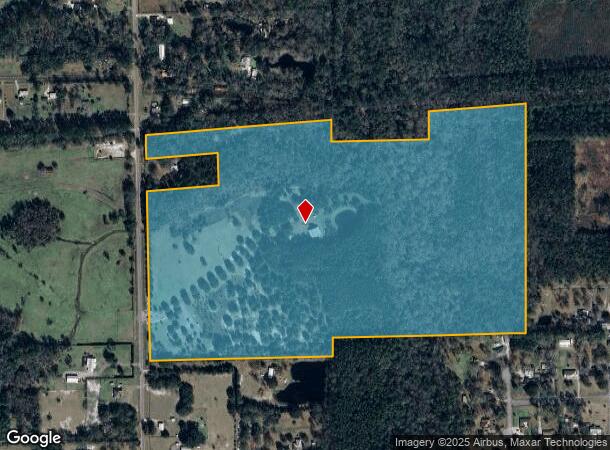  1225 Halsema Rd N, Jacksonville, FL Parcel Map