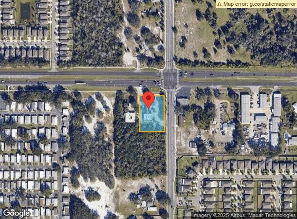  3629 E 60 Hwy, Dover, FL Parcel Map