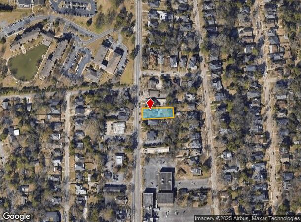  173 Pierce Ave, Macon, GA Parcel Map
