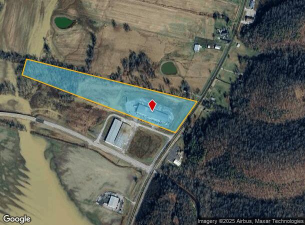  1498 S Wallace Wilkinson Blvd, Liberty, KY Parcel Map