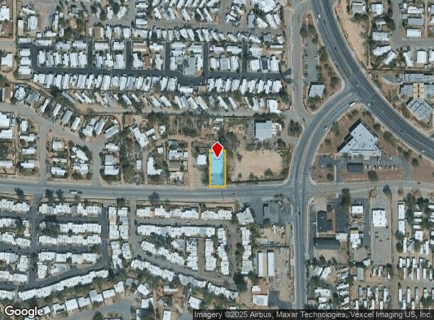1840 W Wetmore Rd, Tucson, AZ Parcel Map