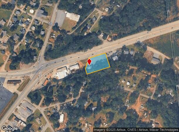  1624 E River St, Anderson, SC Parcel Map