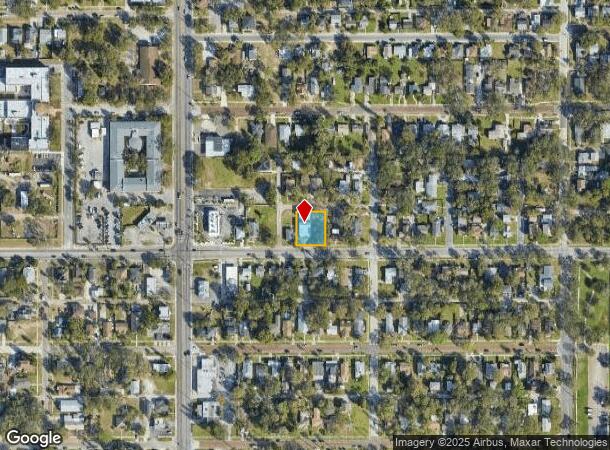  829 18Th Ave S, Saint Petersburg, FL Parcel Map