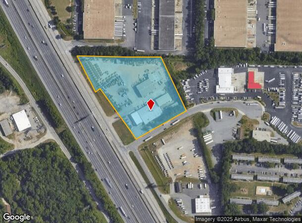  5732 Frontage Rd, Forest Park, GA Parcel Map