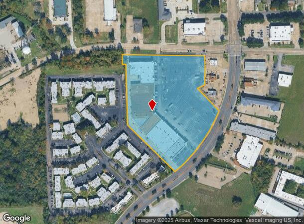 1705 Garth Rd, Baytown, TX Parcel Map